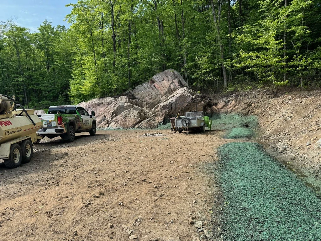 Excavation terrain rocheux aménagement Chelsea