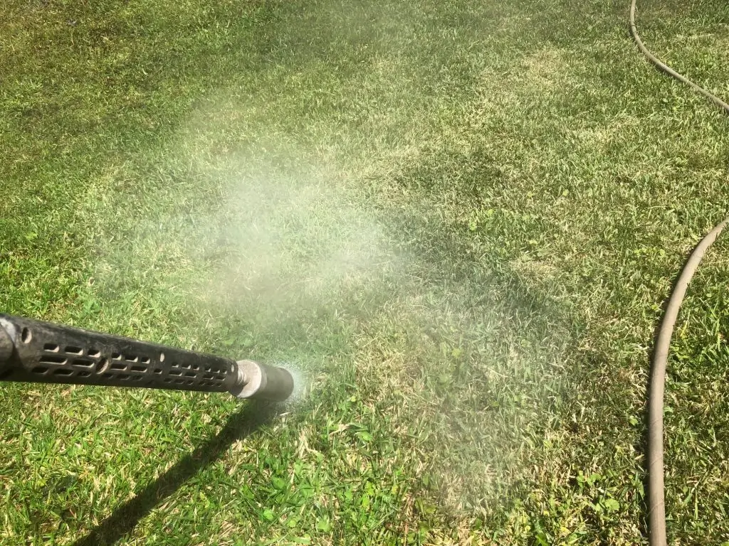 desherbage eau chaude pelouse controle mauvaises herbes gatineau