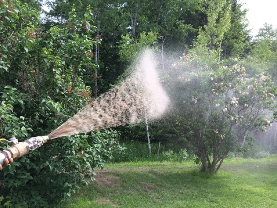 pulverisation the compost oxygene vegetaux pelouse gatineau