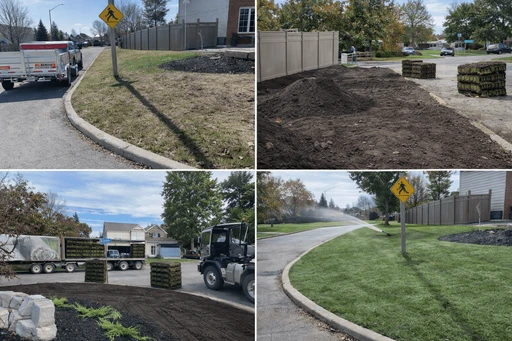 methode installation tourbe gazon plaques Gatineau