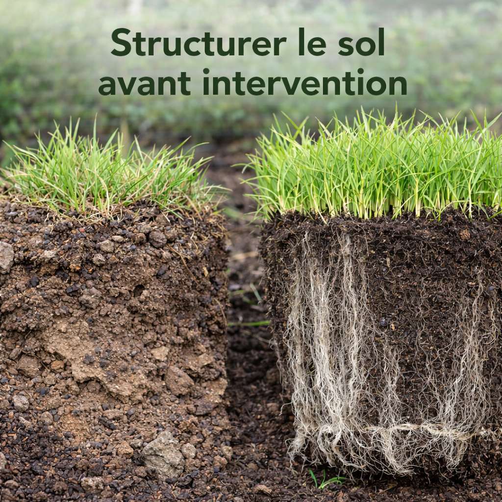 Problèmes de pelouse sur sol rocheux et drainage — Val-des-Monts