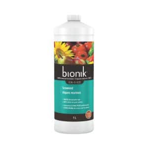 Engrais liquide Bionik Algues Marines – Stimulateur naturel de croissance pour plantes et potager – Boutique Hortiplan