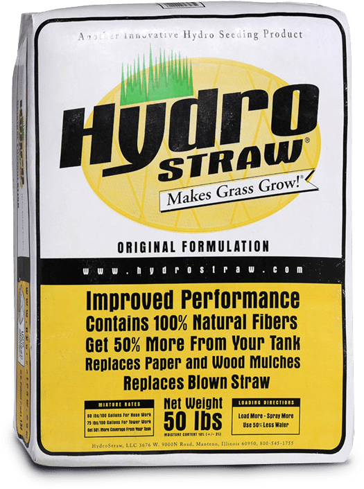 HydroStraw – Fibres naturelles pour hydroseeding, améliore la germination et remplace le paillis bois et papier | Hortiplan