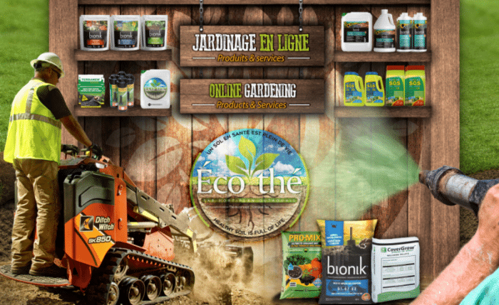 Jardinage en ligne avec Hortiplan, ensemencement hydraulique & produits écologiques pour un sol vivant et une pelouse saine