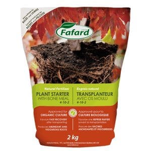 Engrais Fafard Transplanteur 4-10-2 – Stimule l’enracinement des plantes, arbres et arbustes après la plantation – Boutique