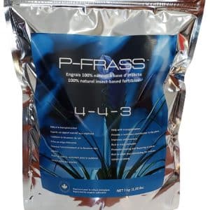Engrais P-Frass 4-4-3 | Fertilisant 100% naturel à base d’insectes, riche en nutriments pour une croissance végétale optimale