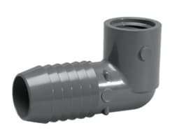Coude 90° Insert Combination Elbow – Raccord en polyéthylène pour systèmes d’irrigation et arrosage goutte-à-goutte