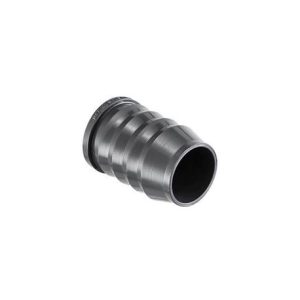 Bouchon droit barbelé Lasco | Connecteur robuste pour tuyaux PE en irrigation et systèmes d’arrosage goutte-à-goutte