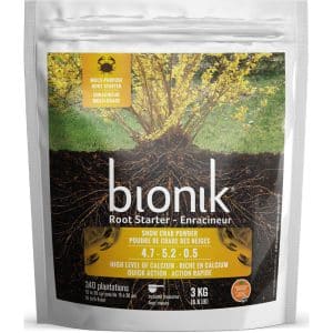 Bionik Enracineur 4.7-5.2-0.5 de Gloco – Stimulateur racinaire naturel à base de poudre de crabe des neiges – Hortiplan