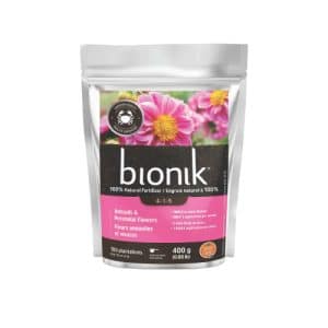 Engrais Bionik 4-1-9 | Fertilisant naturel pour fleurs annuelles et vivaces, favorisant une floraison abondante et durable