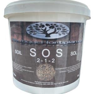 Soil SOS 2-1-2 Hortiplan Outaouais – Amendement du sol enrichi en acides humiques pour réduire la compaction des soils