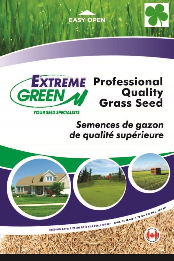 Semences de gazon enrobées écologiques avec trèfle – Mélange professionnel pour une pelouse durable et résistante