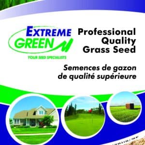 Semences de gazon enrobées professionnelles – Mélange haute qualité à entretien réduit pour pelouse dense et résistante